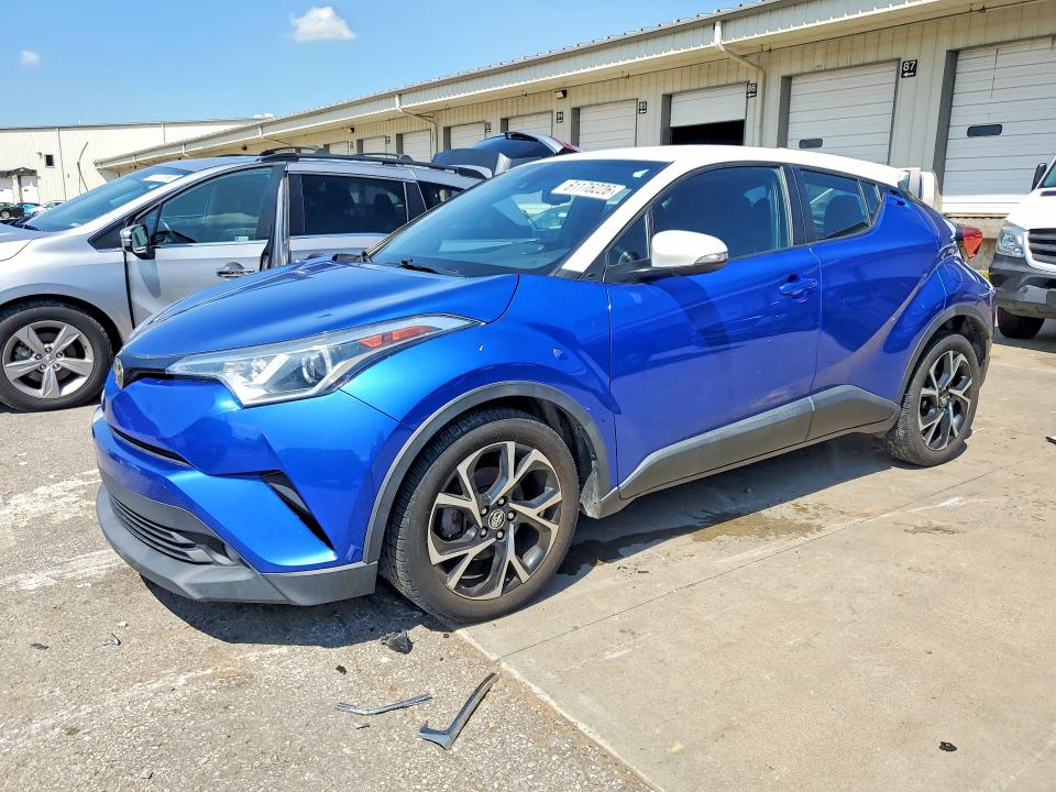 2018 Toyota C-hr VIN NMTKHMBX2JR025336 COPART salvage auction — MINOR DENT/SCRATCHES, IN - CERTIFICATE OF TITLE, sold $4,200 on 2026-07-20 (photo 1)