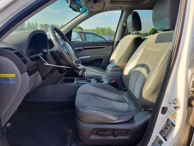 2012 Hyundai Santa fe VIN 5XYZHDAG5CG135976 COPART salvage auction — MECHANICAL, PA - CERT OF TITLE, sold $650 on 2026-07-14 (photo 7)