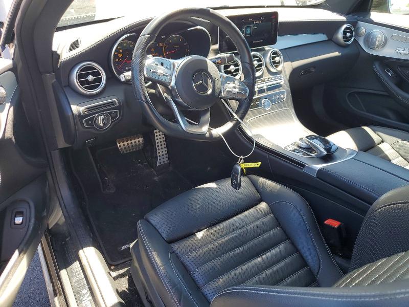 2023 Mercedes-benz C-klasse VIN W1KWJ8DB4PG119730 COPART salvage auction — FRONT END, Ca - Salvage Certificate, sold $3,000 on 2026-07-29 (photo 8)