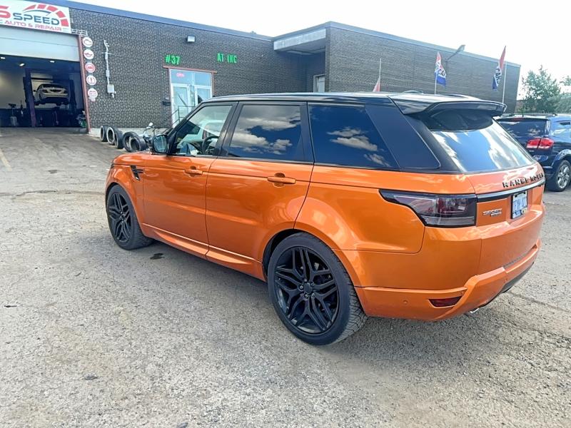 2016 Land rover Range rover sport VIN SALWR2KF3GA121731 COPART salvage auction — MINOR DENT/SCRATCHES, ON - PERMIT NO BRAND - UNFIT (P), sold $12,700 on 2026-08-18 (photo 3)