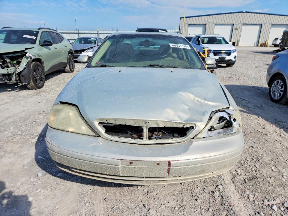 2003 Mercury Sable VIN 1MEFM55SX3G619270 COPART salvage auction — FRONT END, In - Cert Of Title-Salvage Title, sold $225 on 2026-09-04 (photo 5)