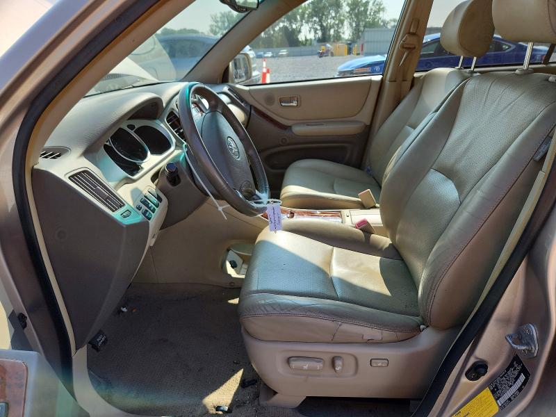 2004 Toyota Highlander VIN JTEEP21A240029036 COPART salvage auction — FRONT END, OH - CERT OF TITLE-SALVAGE, sold $600 on 2026-07-28 (photo 7)