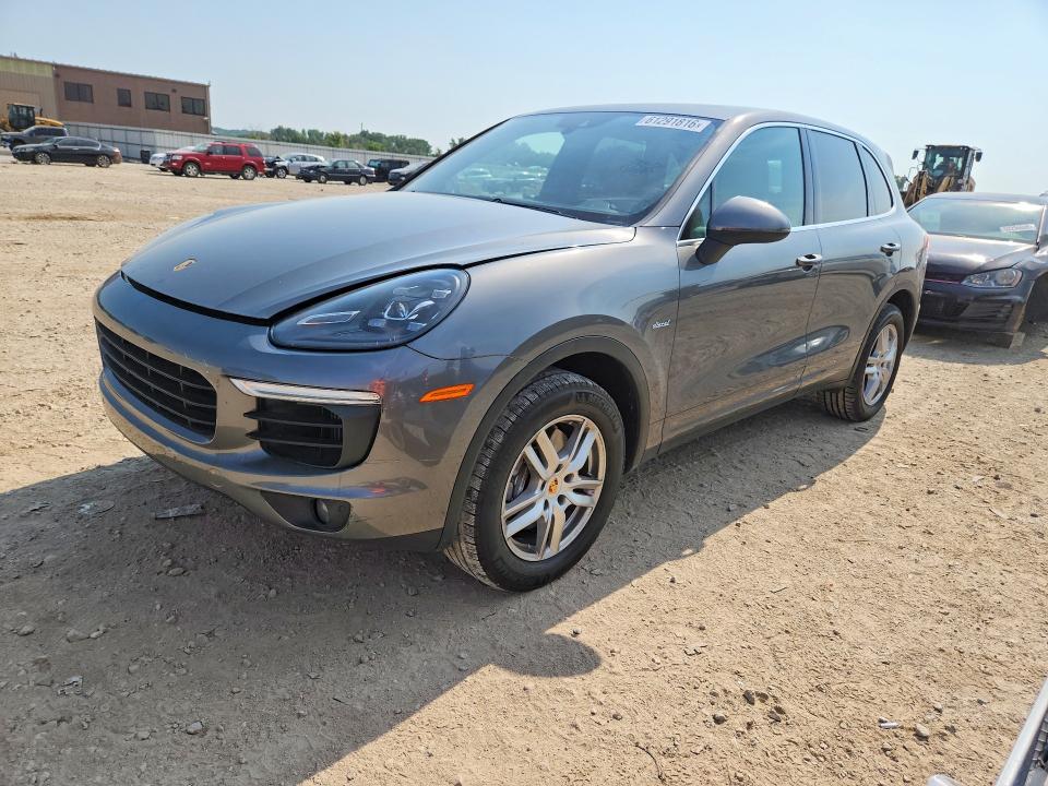 2016 Porsche Cayenne VIN WP1AF2A28GLA40512 — COPART salvage auction photo