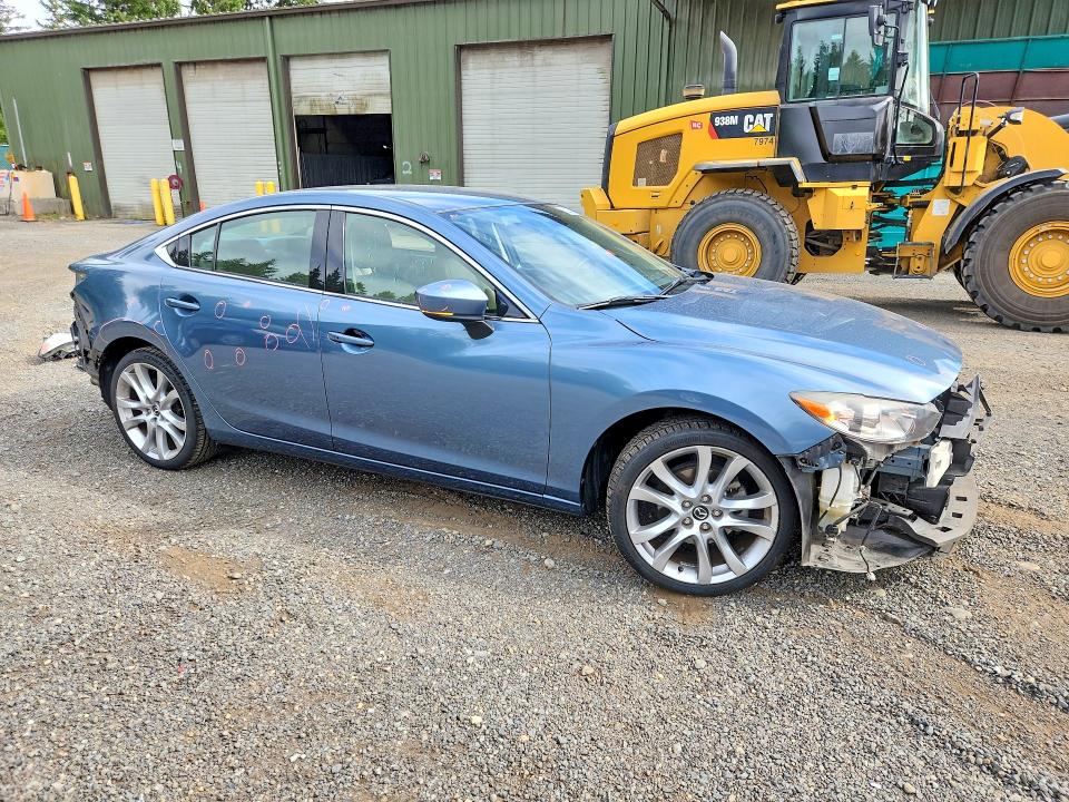 2017 Mazda 6 VIN JM1GL1V50H1103649 COPART salvage auction — FRONT END, Wa - Bill Of Sale, sold $2,600 on 2026-07-31 (photo 4)