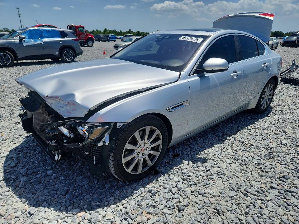 2019 Jaguar Xe VIN SAJAR4FX8KCP48374 COPART salvage auction — FRONT END, Fl - Certificate Of Destruction, sold $150 on 2026-07-31 (photo 1)