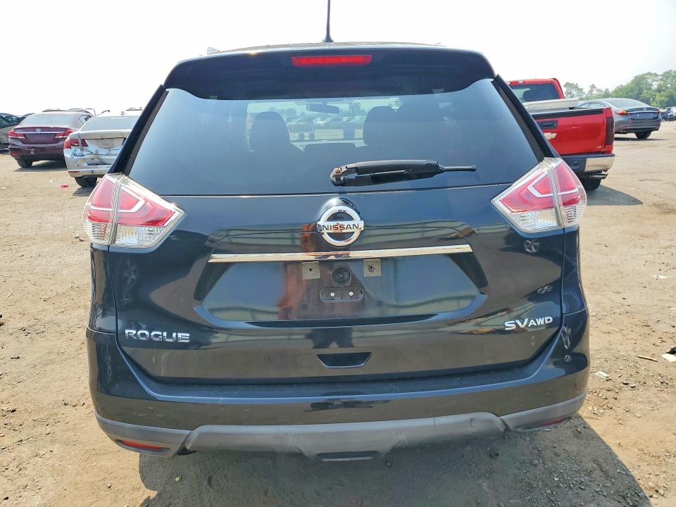 2016 Nissan Rogue VIN KNMAT2MV5GP722546 COPART salvage auction — FRONT END, PA - CERTIFICATE OF SALVAGE, sold $225 on 2026-07-24 (photo 6)