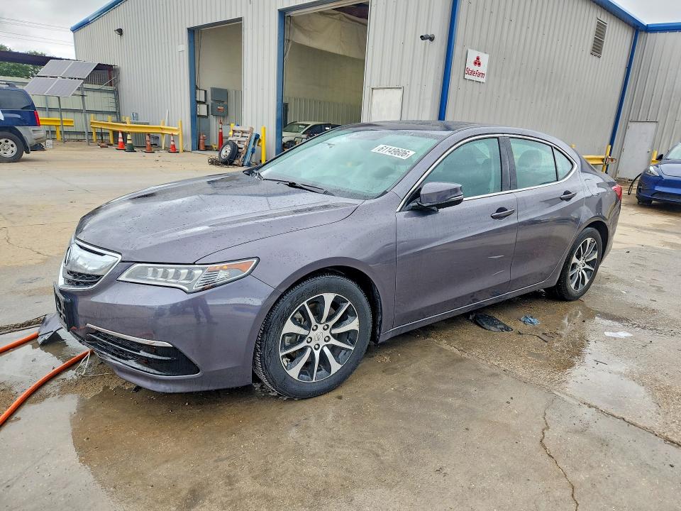 2017 Acura Tlx VIN 19UUB1F54HA004404 COPART salvage auction — FRONT END, Tx - Certificate Of Title, sold $950 on 2026-08-26 (photo 1)