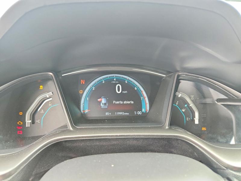 2018 Honda Civic VIN SHHFK7H51JU422034 COPART salvage auction — FRONT END, Md - Cert Of Salvage < 75% Damage, sold $2,350 on 2026-07-30 (photo 9)
