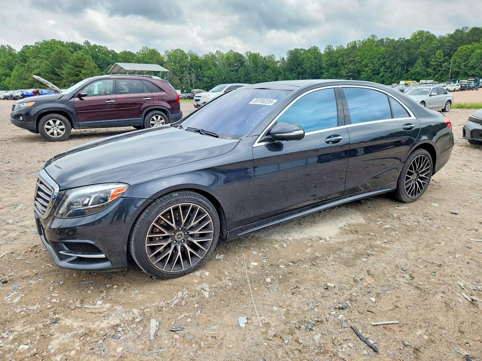 2016 Mercedes-benz S-klasse VIN WDDUG8FBXGA232605 COPART salvage auction — MINOR DENT/SCRATCHES, MD - CERTIFICATE OF TITLE (P), sold $11,300 on 2026-08-12 (photo 1)