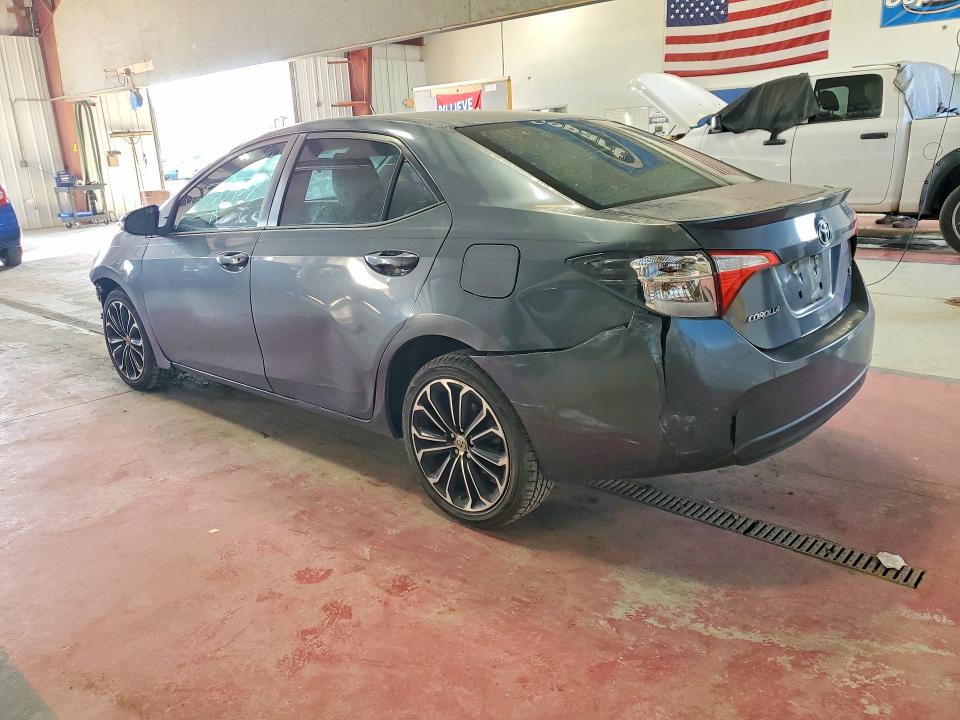 2015 Toyota Corolla VIN 5YFBURHE9FP270912 COPART salvage auction — FRONT END, Ny - Mv-907A Salvage Certificate, sold $2,350 on 2026-07-27 (photo 2)