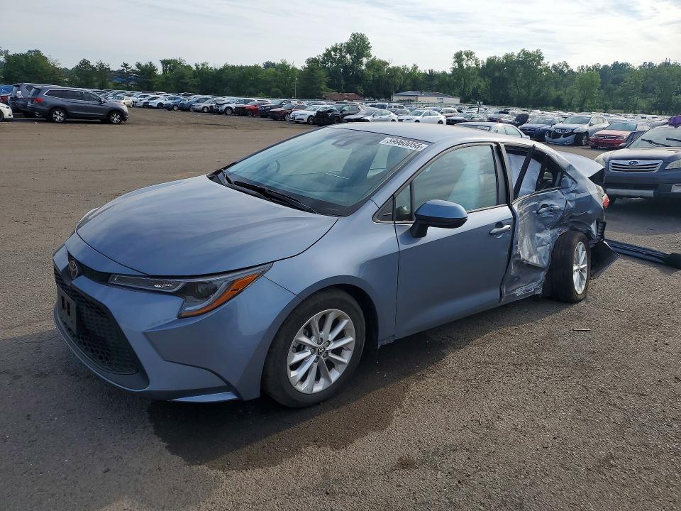 2022 Toyota Corolla VIN 5YFVPMAE5NP374801 COPART salvage auction — SIDE, CT - CERT OF TITLE-SALVAGE, sold $475 on 2026-07-24 (photo 1)