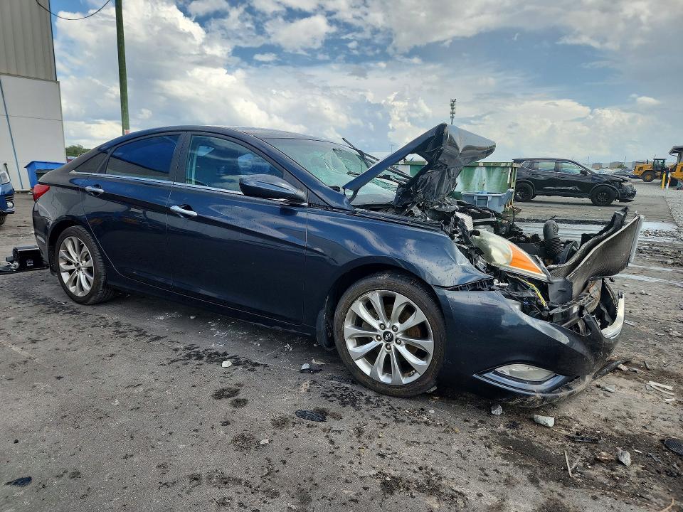 2013 Hyundai Sonata VIN 5NPEC4AC9DH509901 COPART salvage auction — FRONT END, Salvage Title, sold $350 on 2026-07-15 (photo 4)