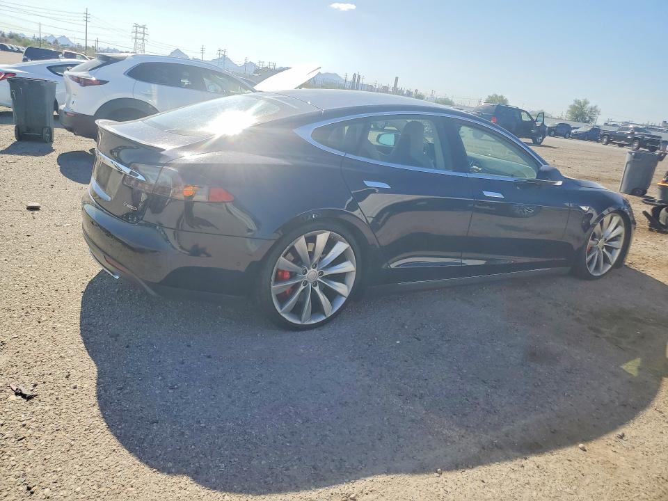 2015 Tesla Model s VIN 5YJSA1H21FFP69795 COPART salvage auction — MINOR DENT/SCRATCHES, Az - Certificate Of Title, sold $1,300 on 2026-07-31 (photo 3)