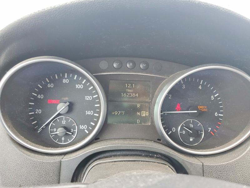 2008 Mercedes-benz Ml-class VIN 4JGBB86E28A431459 COPART salvage auction — MECHANICAL, Ut - Certificate Of Title, sold $450 on 2026-07-31 (photo 9)