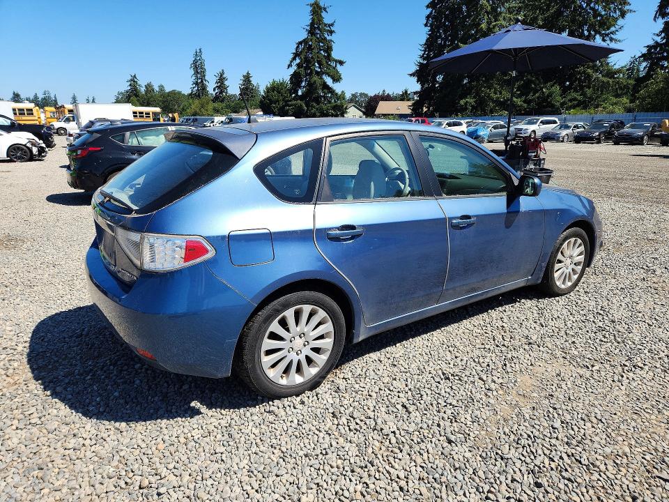 2008 Subaru Impreza VIN JF1GH61608H807392 COPART salvage auction — FRONT END, Wa - Vehicle Cert Of Ownership-Titl, sold $125 on 2026-07-28 (photo 3)