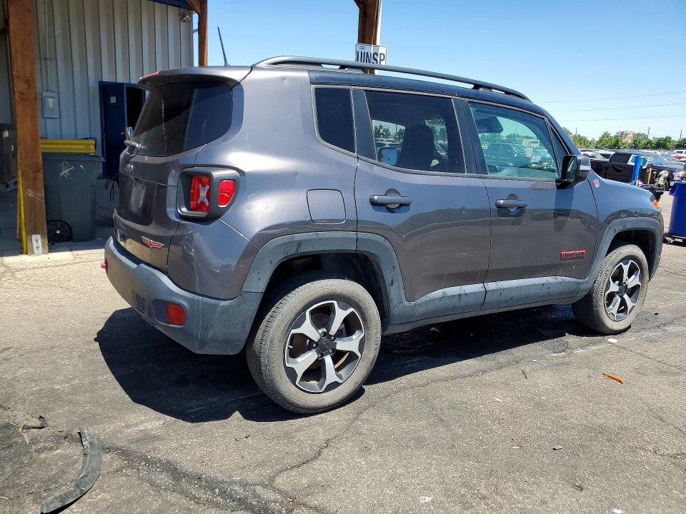 2019 Jeep Renegade VIN ZACNJBC17KPK64040 COPART salvage auction — HAIL, Co - Certificate Of Title, sold $4,000 on 2026-08-18 (photo 3)