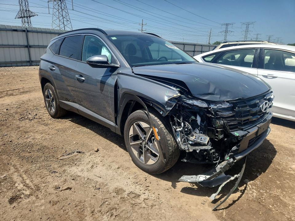2026 Hyundai Tucson VIN 5NMJBCDE0TH689662 COPART salvage auction — FRONT END, Il - Salvage Certificate, sold $8,200 on 2026-08-25 (photo 4)