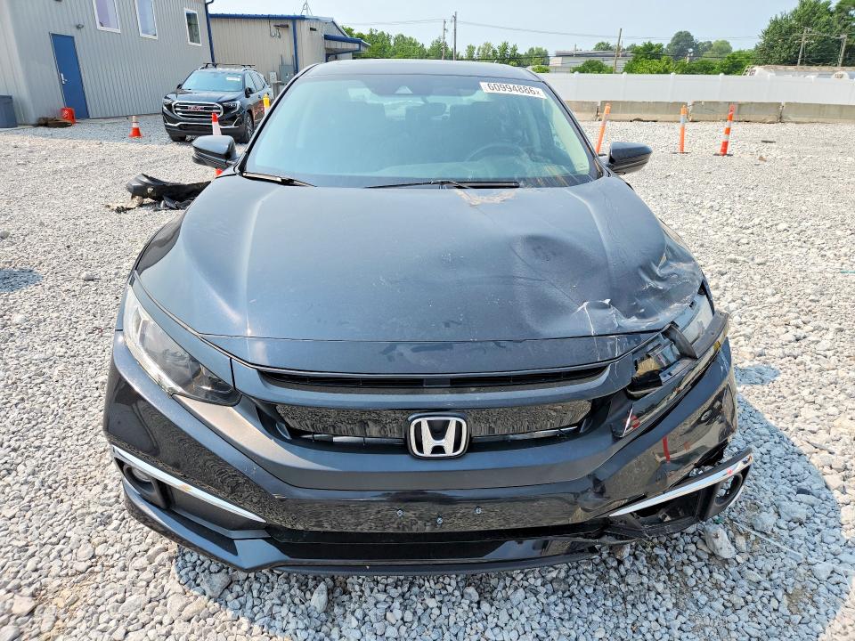 2019 Honda Civic VIN 19XFC1F31KE206804 COPART salvage auction — FRONT END, Oh - Cert Of Title-Salvage, sold $8,500 on 2026-07-31 (photo 5)