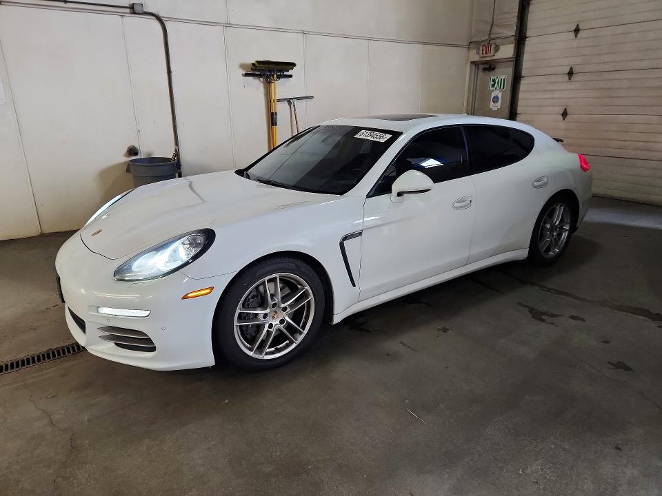 2014 Porsche Panamera VIN WP0AA2A76EL007467 COPART salvage auction — NORMAL WEAR, Ak - Certificate Of Vehicle Title (P), sold $3,100 on 2026-07-28 (photo 1)