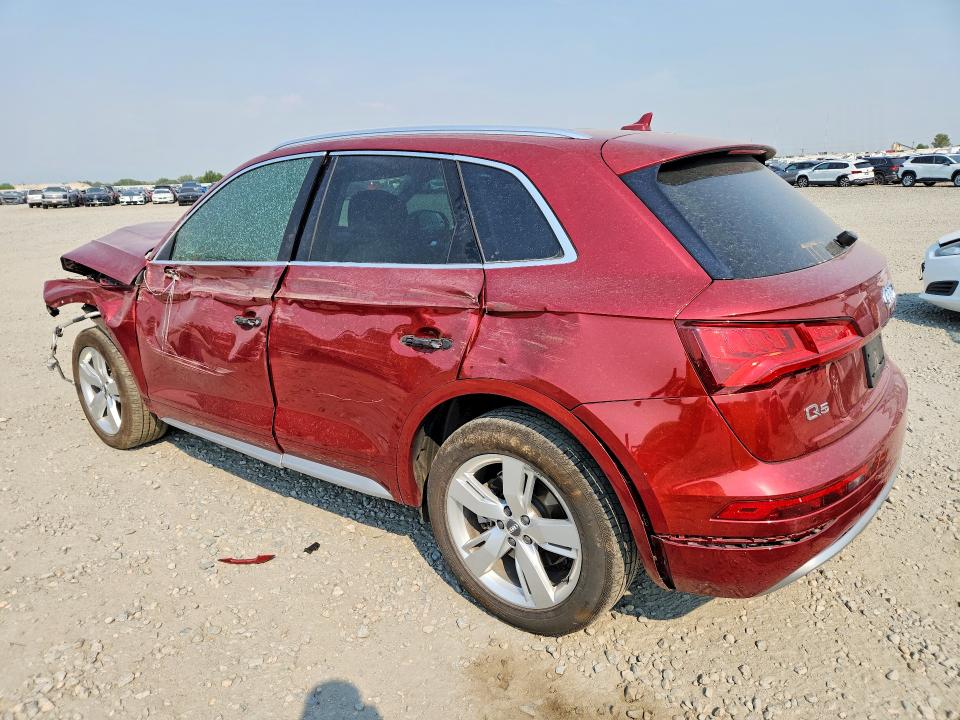 2018 Audi Q5 VIN WA1BNAFY1J2171904 COPART salvage auction — FRONT END, Co - Public - Salvage Title, sold $4,550 on 2026-07-14 (photo 2)