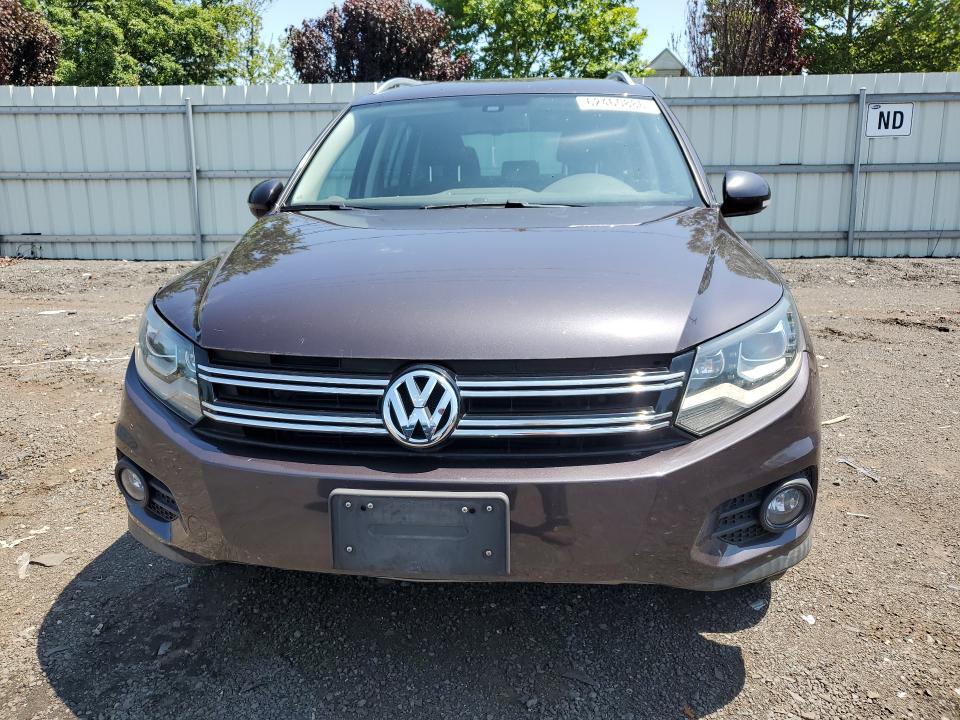 2016 Volkswagen Tiguan VIN WVGBV7AX9GW566059 COPART salvage auction — MECHANICAL, Ct - Certificate Of Title, sold $2,550 on 2026-07-31 (photo 5)