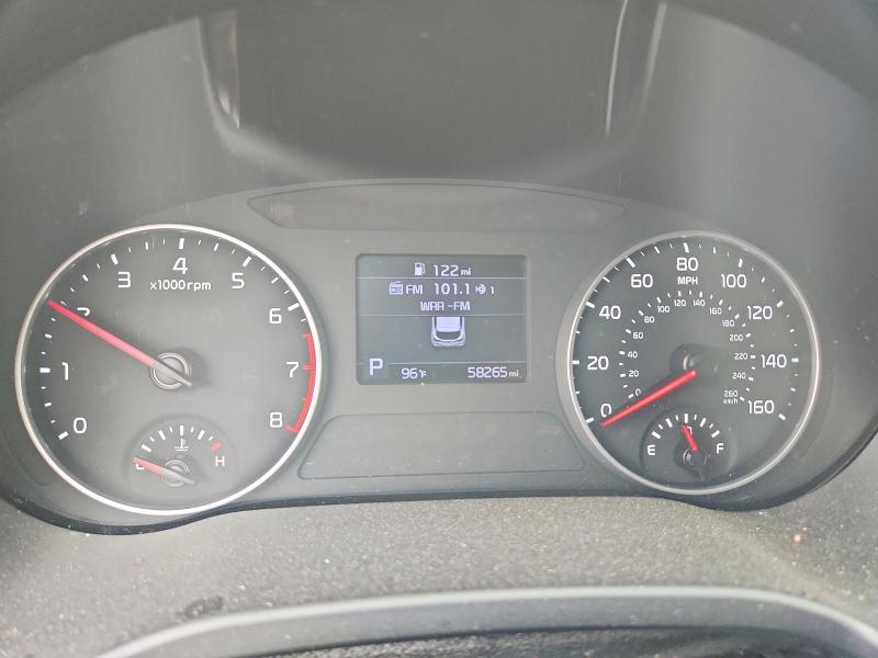 2021 Kia Seltos VIN KNDEUCAA1M7043259 COPART salvage auction — FRONT END, TX - CERT OF TITLE-REBUILT SALVAGE, sold $350 on 2026-07-30 (photo 9)