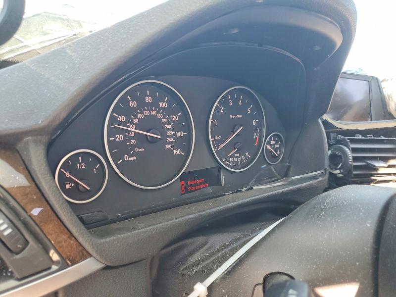 2014 BMW 3er VIN WBA3X5C59ED242926 COPART salvage auction — ROLLOVER, Ca - Salvage Certificate, sold $525 on 2026-07-14 (photo 9)