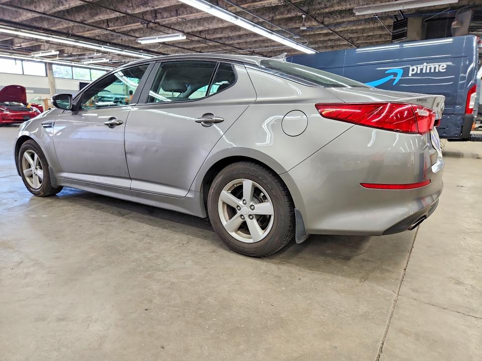 2014 Kia Optima VIN 5XXGM4A70EG290185 COPART salvage auction — MECHANICAL, Salvage Title, sold $375 on 2026-07-27 (photo 2)