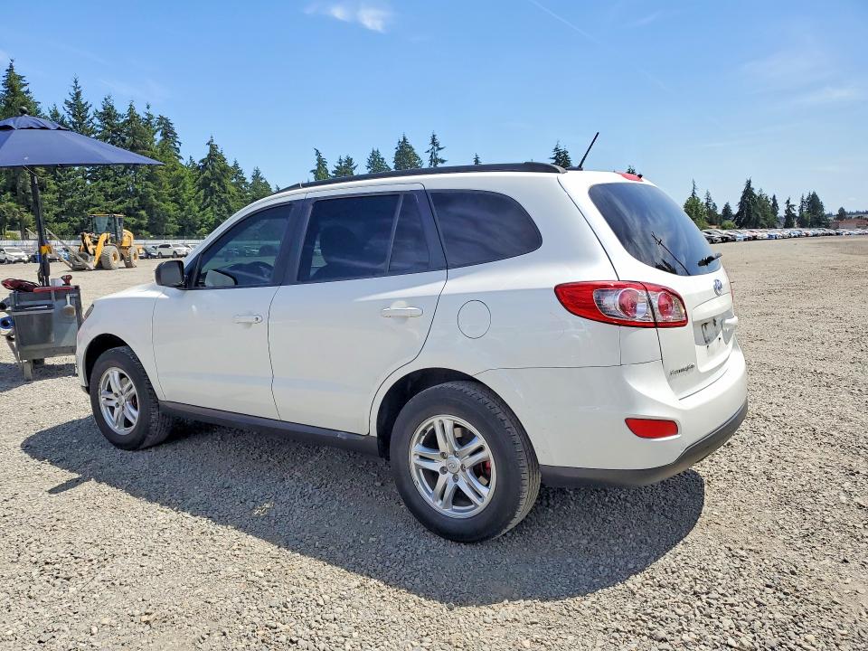 2012 Hyundai Santa fe VIN 5XYZG3AB7CG095594 COPART salvage auction — FRONT END, Wa - Bill Of Sale, sold $1,550 on 2026-07-14 (photo 2)
