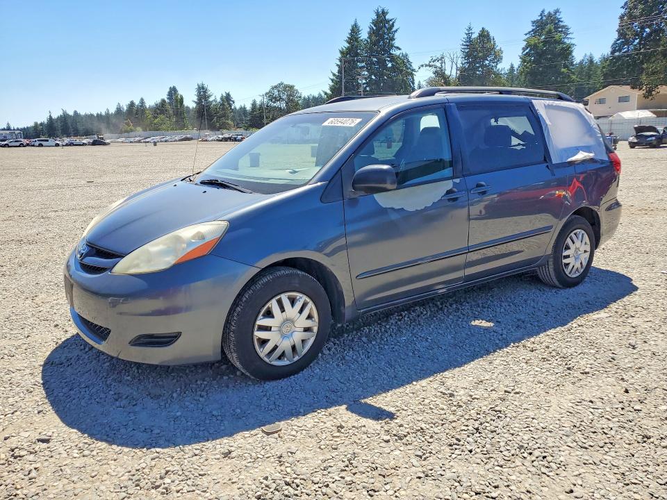 2006 Toyota Sienna VIN 5TDZA23C96S403518 COPART salvage auction — REAR END, Wa - Bill Of Sale, sold $125 on 2026-07-24 (photo 1)