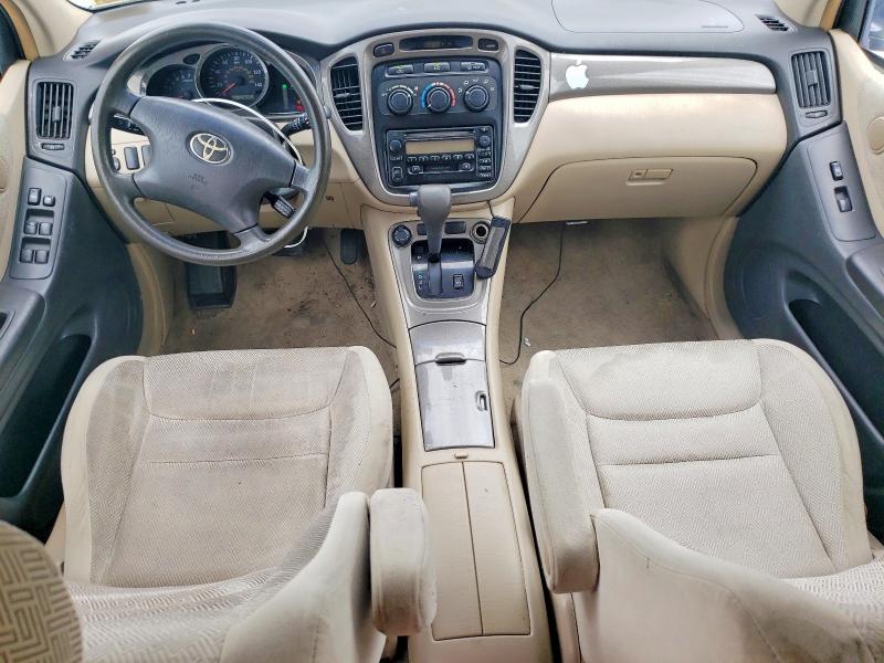 2003 Toyota Highlander VIN JTEGF21A730092336 COPART salvage auction — NORMAL WEAR, Va - Certificate Of Title, sold $175 on 2026-07-30 (photo 8)