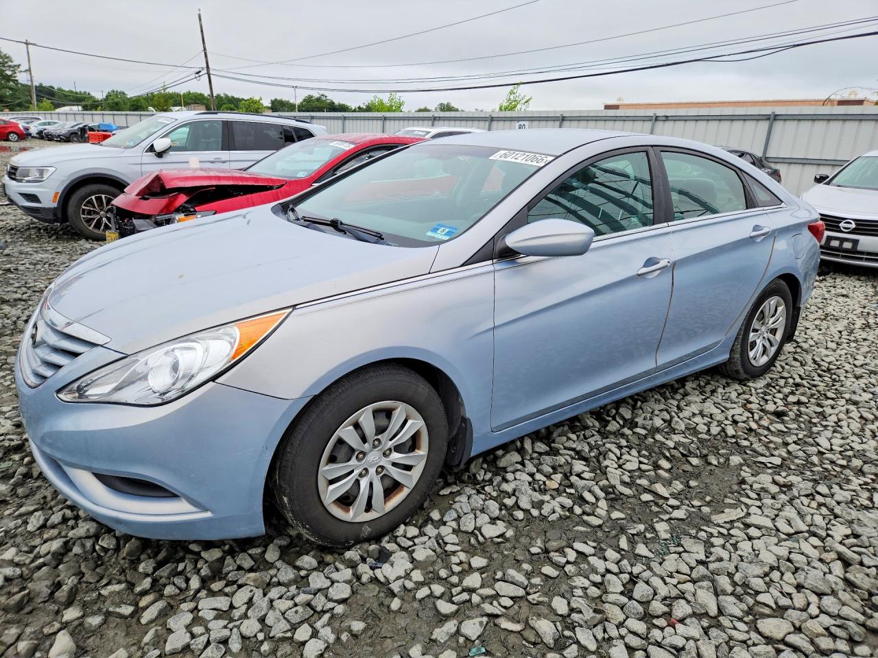 2013 Hyundai Sonata VIN 5NPEB4ACXDH581550 COPART salvage auction — Mechanical, NJ - CERTIFICATE OF TITLE, sold $723 on 2026-07-12 (photo 1)