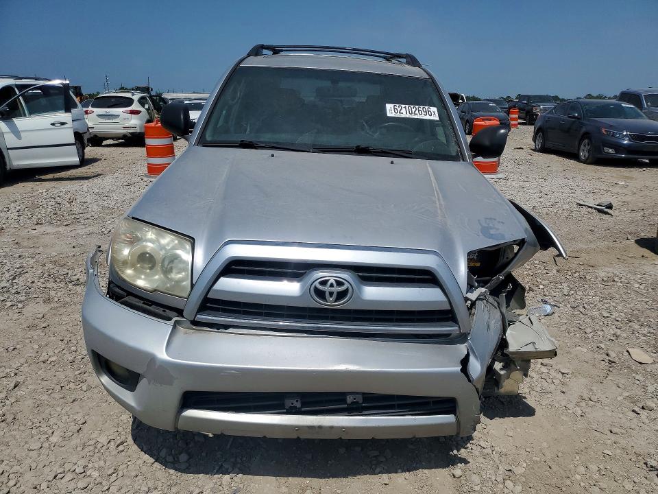 2006 Toyota 4runner VIN JTEBU14R760103108 COPART salvage auction — FRONT END, Tx - Salvage Vehicle Title, sold $3,100 on 2026-07-30 (photo 5)