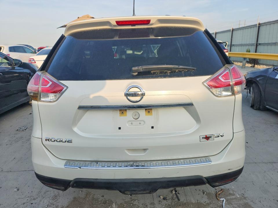 2015 Nissan Rogue VIN KNMAT2MT5FP541069 COPART salvage auction — MECHANICAL, Tx - Certificate Of Title (P), sold $250 on 2026-07-31 (photo 6)
