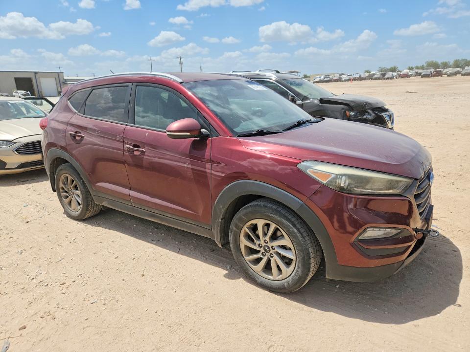 2016 Hyundai Tucson VIN KM8J33A22GU195479 COPART salvage auction — FRONT END, Mt - Certificate Of Title, sold $2,550 on 2026-07-30 (photo 4)