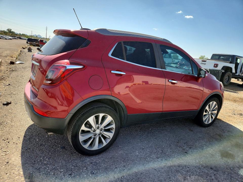 2018 Buick Encore VIN KL4CJASB5JB674823 COPART salvage auction — MECHANICAL, Az - Certificate Of Title, sold $1,650 on 2026-07-17 (photo 3)