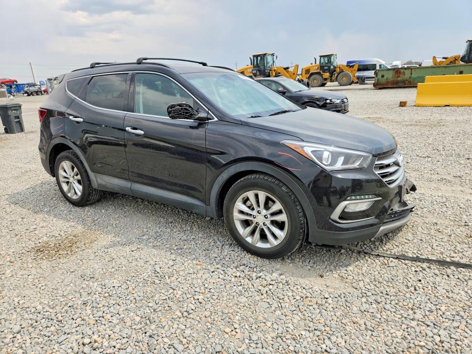 2018 Hyundai Santa fe VIN 5XYZUDLA0JG548650 COPART salvage auction — FRONT END, Co - Public - Salvage Title, sold $4,800 on 2026-07-14 (photo 4)