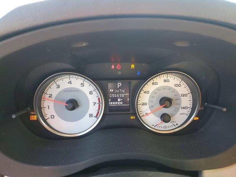 2013 Subaru Impreza VIN JF1GPAS60D2891442 COPART salvage auction — MECHANICAL, Ca - Dis/Dlr/Exp Only Clean Title, sold $550 on 2026-07-31 (photo 9)