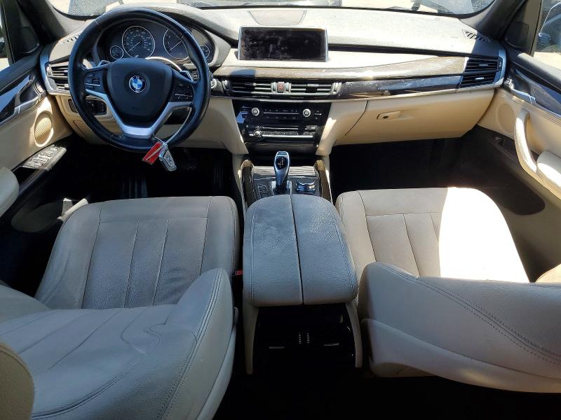 2018 BMW X5 VIN 5UXKR0C55JL071165 COPART salvage auction — FRONT END, Ca - Salvage Certificate, sold $3,350 on 2026-07-23 (photo 8)
