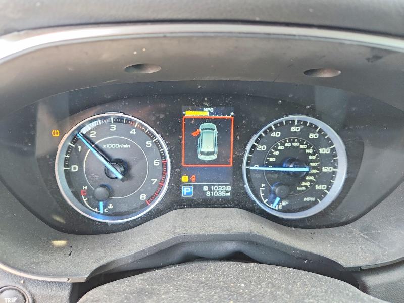 2022 Subaru Ascent VIN 4S4WMARD4N3419173 COPART salvage auction — HAIL, Oh - Cert Of Title-Salvage, sold $7,500 on 2026-07-09 (photo 9)