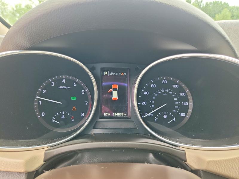 2018 Hyundai Santa fe VIN 5XYZW4LA1JG564284 COPART salvage auction — FRONT END, Ky - Cert Of Title-Salvage, sold $1,200 on 2026-07-30 (photo 9)