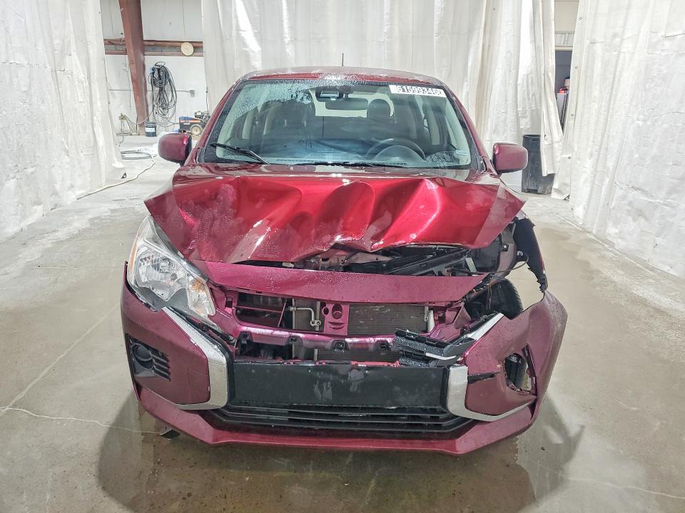 2024 Mitsubishi Mirage VIN ML32AUHJ0RH013102 COPART salvage auction — FRONT END, Il - Certificate Of Title, sold $2,000 on 2026-08-03 (photo 5)