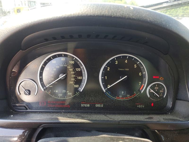 2016 BMW 5er VIN WBA5A7C52GG643628 COPART salvage auction — MINOR DENT/SCRATCHES, Nc - Dealer Only Clean Title, sold $3,850 on 2026-07-28 (photo 9)