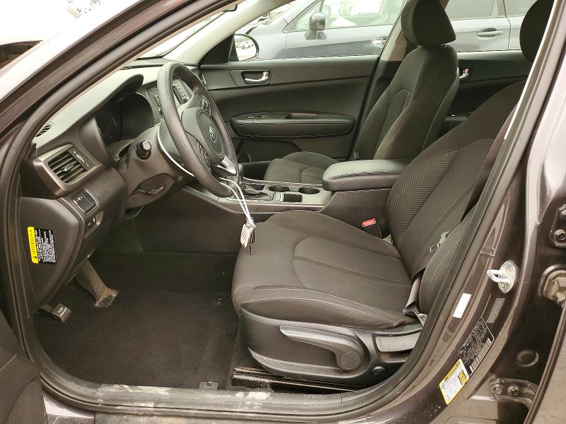 2017 Kia Optima VIN KNAGT4L36H5142075 COPART salvage auction — FRONT END, Ny - Mv-907A Salvage Certificate, sold $1,150 on 2026-07-27 (photo 7)