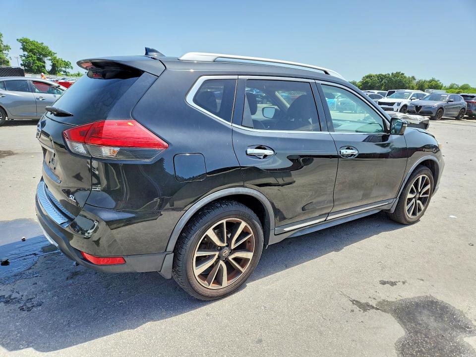 2017 Nissan Rogue VIN JN8AT2MTXHW143921 COPART salvage auction — REAR END, Mt - Certificate Of Title (P), sold $2,500 on 2026-07-30 (photo 3)