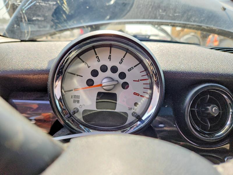 2013 Mini Cooper VIN WMWSV3C50DT389761 COPART salvage auction — REAR END, Tx - Salvage Vehicle Title, sold $450 on 2026-08-14 (photo 9)
