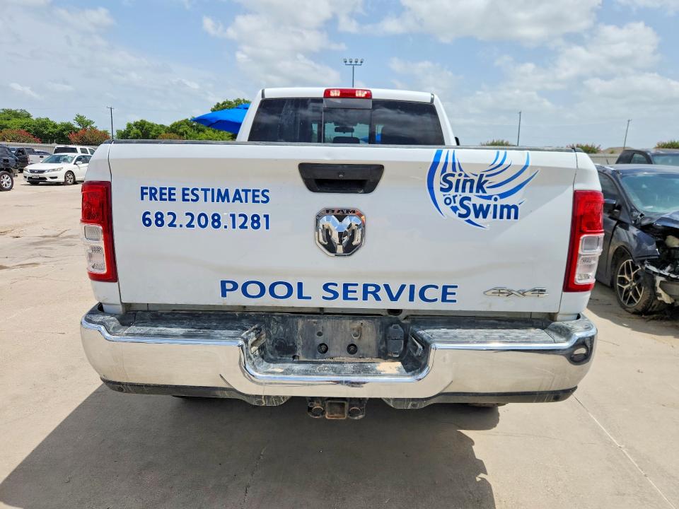 2020 Ram 2500 VIN 3C6UR5CL6LG197340 COPART salvage auction — FRONT END, Tx - Salvage Vehicle Title, sold $3,200 on 2026-07-23 (photo 6)