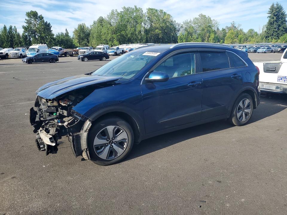2018 Kia Niro VIN KNDCB3LC9J5212155 COPART salvage auction — FRONT END, Wa - Bill Of Sale, sold $1,100 on 2026-07-22 (photo 1)