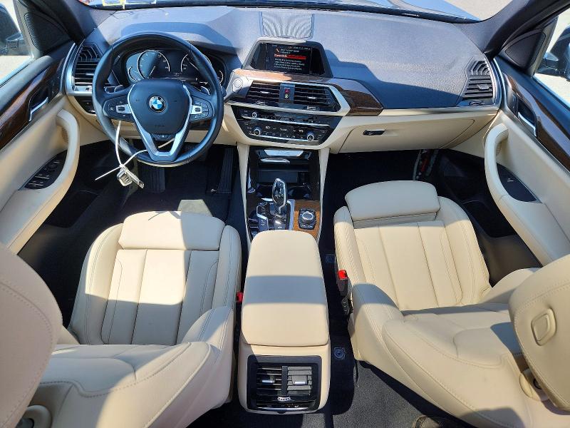 2019 BMW X3 VIN 5UXTR9C58KLR04127 COPART salvage auction — WATER/FLOOD, Ny - Mv907A-Flood Salvage, sold $13,700 on 2026-07-15 (photo 8)