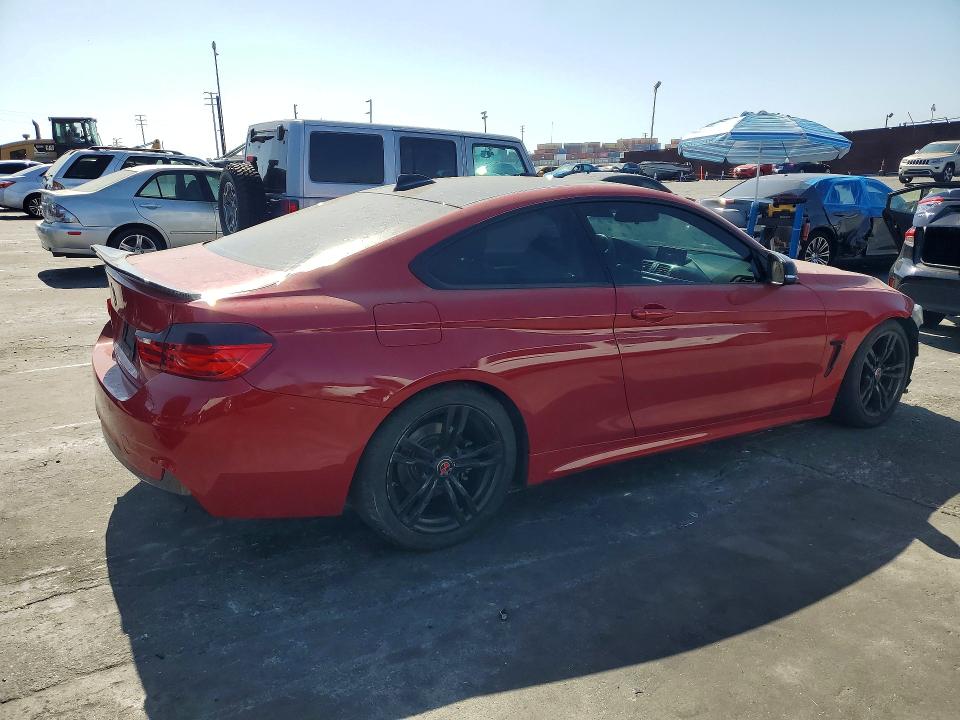 2014 BMW VIN WBA3N7C57EK220372 COPART salvage auction — FRONT END, Ca - Salvage Certificate, sold $3,600 on 2026-08-07 (photo 3)